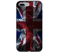Drapeau Union Jack Smoky Britain - Style fumé British Pride Coque pour iPhone 7 Plus/8 Plus