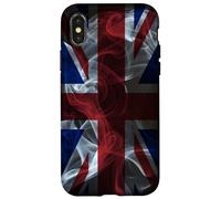 Drapeau Union Jack Smoky Britain - Style fumé British Pride Coque pour iPhone X/XS