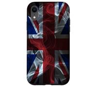 Drapeau Union Jack Smoky Britain - Style fumé British Pride Coque pour iPhone XR