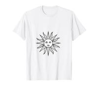 Drapeau uruguayen Vintage Noir et Blanc, Symbole de l'Uruguay T-Shirt