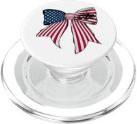 Drapeau USA 4 Juillet agricole Tracteur agricole Patriotique américain PopSockets PopGrip pour MagSafe