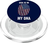 Drapeau USA Is In My DNA Independence Day 4 juillet PopSockets PopGrip pour MagSafe