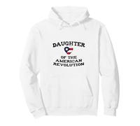 Drapeau USA Patriot Heart Daughter of The American Revolution Sweat à Capuche