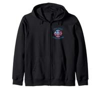 Drapeau USA Pompier Future Pompier Sweat à Capuche