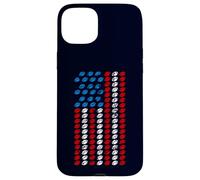 Drapeau USA Vintage Rugby 4 Juillet, Joueur de Rugby USA Amérique Coque pour iPhone 15 Plus