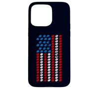 Drapeau USA Vintage Rugby 4 Juillet, Joueur de Rugby USA Amérique Coque pour iPhone 15 Pro Max
