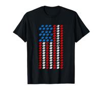 Drapeau USA Vintage Rugby 4 Juillet, Joueur de Rugby USA Amérique T-Shirt