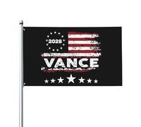 Drapeau Vance 2028 pour chambre d'ado, double face, populaire pour les fêtes, 90 x 150 cm ; tapisserie Vance 2028 pour salle de classe.