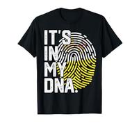 Drapeau Vatican avec Empreintes digitales Motif Patriotique T-Shirt