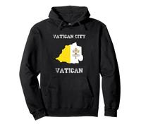Drapeau Vatican Vieilli Fierté de la Cité du Vatican Sweat à Capuche