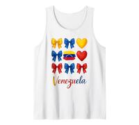 Drapeau vénézuélien du Mois du Patrimoine hispanique du Venezuela pour Filles Débardeur