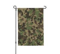 Drapeau vert camouflage de la paix impression 3D verticale double face décoration de la maison extérieur jardin patio cour pelouse drapeau 71,1 x 101,6 cm
