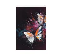 Drapeau vertical double face de 5,1 x 7,6 cm avec œillets - Ne se décolore pas - Drapeau de jardin abstrait - Drapeau de cour - Toile de fond pour photo - Pour décoration intérieure et extérieure