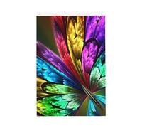 Drapeau vertical double face de 5,1 x 7,6 cm avec œillets - Ne se décolore pas - Drapeau de jardin arc-en-ciel - Pour décoration intérieure et extérieure