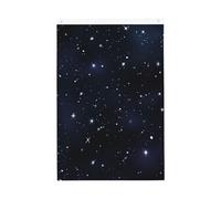 Drapeau vertical double face de 5,1 x 7,6 cm avec œillets - Ne se décolore pas - Drapeau de jardin - Groupe d'étoiles dans le ciel nocturne - Toile de fond pour photo pour décoration intérieure et