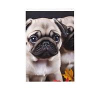 Drapeau vertical double face de 5,1 x 7,6 cm avec œillets - Ne se décolore pas - Drapeau de jardin - Pour décoration intérieure et extérieure