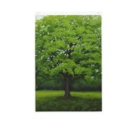 Drapeau vertical double face de 5,1 x 7,6 cm avec œillets - Ne se décolore pas - Drapeau de jardin vert - Toile de fond pour photo - Pour décoration intérieure et extérieure