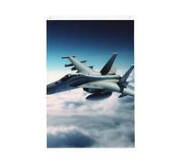 Drapeau vertical double face de 5,1 x 7,6 cm avec œillets qui ne se décolore pas, drapeau de jardin, avion, jet de chasse, cour, toile de fond pour photo pour décoration intérieure et extérieure