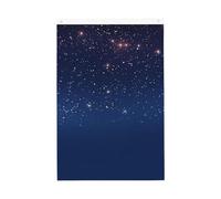 Drapeau vertical double face de 5,1 x 7,6 cm avec œillets qui ne se décolore pas, drapeau de jardin, bleu marine, ciel et étoiles, toile de fond pour photo pour décoration intérieure et extérieure