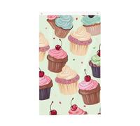 Drapeau vertical double face de 7,6 x 12,7 cm avec œillets - Ne se décolore pas - Drapeau de jardin - Pour décoration intérieure et extérieure