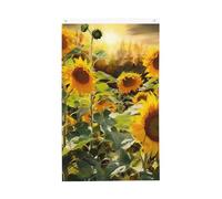 Drapeau vertical double face de 7,6 x 12,7 cm avec œillets - Ne se décolore pas - Drapeau de jardin - Tournesols - Toile de fond pour photo - Décoration intérieure et extérieure