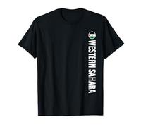 Drapeau Vertical du Sahara Occidental T-Shirt