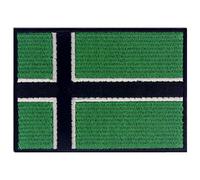 Drapeau Vinland Viking Emblème Leif Erikson Brodé à Repasser ou à Coudre Patch