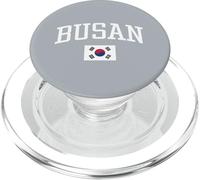 Drapeau Vintage Busan Corée du Sud Souvenir Vacances PopSockets PopGrip pour MagSafe