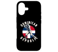 Drapeau Vintage de la République Dominicaine pour Batteur de Baseball Coque pour iPhone 17