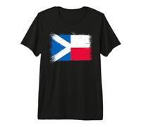 Drapeau Vintage de Pologne et Écosse pour Écossais Polonais T-Shirt Haut de Gamme