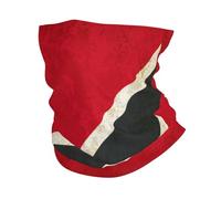 Drapeau Vintage De Trinité-Et-Tobago Tube Bandeaux Étanche À La Poussière Balaclava Anti-UV Écharpe Tube pour Femme Cyclisme Sports 26X30CM