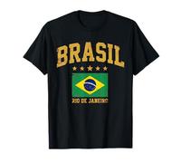Drapeau Vintage du Brésil Rio de Janeiro T-Shirt