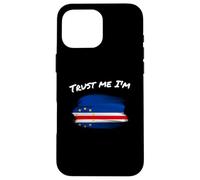 Drapeau Vintage du Cap-Verdien, Inscription « Trust Me I'm Cape Verdian » Coque pour iPhone 16 Pro Max