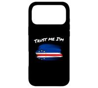 Drapeau Vintage du Cap-Verdien, Inscription « Trust Me I'm Cape Verdian » Coque pour iPhone 17 Pro Max