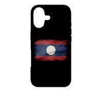 Drapeau Vintage du Laos patiné Patriote laotien Coque pour iPhone 17