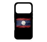 Drapeau Vintage du Laos patiné Patriote laotien Coque pour iPhone 17 Pro