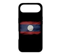 Drapeau Vintage du Laos patiné Patriote laotien Coque pour iPhone Air