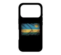 Drapeau Vintage du Rwanda Vieilli Patriote rwandais Fier Coque pour iPhone 17 Pro