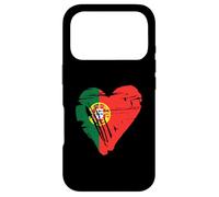 Drapeau Vintage Portugal Love Heart rétro Coque pour iPhone 17 Pro