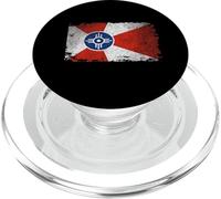 Drapeau Vintage Wichita PopSockets PopGrip pour MagSafe