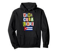 Drapeau Viva Cuba Libre Sweat à Capuche