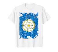 Drapeau Yorkshire Rose pour femme et Ay Up Northern England T-Shirt
