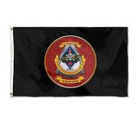 Drapeaux 1Er Bataillon De Reconnaissance Blindée Légère Bannière Décoratif Durable Drapeau De Cour Pour Intérieure Vacances Plage 90X150Cm