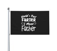 Drapeaux 90X150cm, Le plus grand péteur du monde, je veux dire papa avec œillets Drapeau Couleurs Vives Bannière Extérieure pour Extérieur Événements Bar