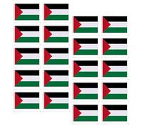 Drapeaux à Main Palestine 20 Pièces Polyester Légers