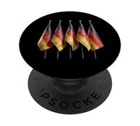 Drapeaux allemands 3D Love Germany I Love Germany Drapeau Allemand PopSockets PopGrip Adhésif