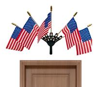Drapeaux Américains Déco Patriotique Vintage en Cinq Pièces