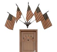 Drapeaux Américains Déco Patriotique Vintage en Cinq Pièces