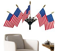 Drapeaux Américains Déco Patriotique Vintage en Cinq Pièces