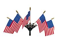 Drapeaux Américains Déco Patriotique Vintage en Cinq Pièces